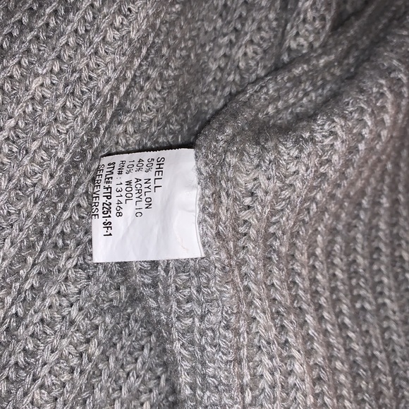 Fate. Size M Gray Open Front Cardigan - Picture 10 of 10